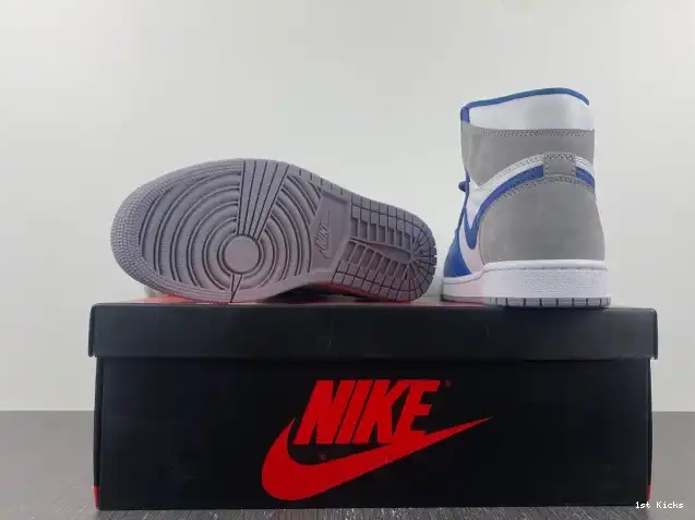1st Kicks Shoes OG 1 True Jordan DZ5485-410 High Air Blue 0613
